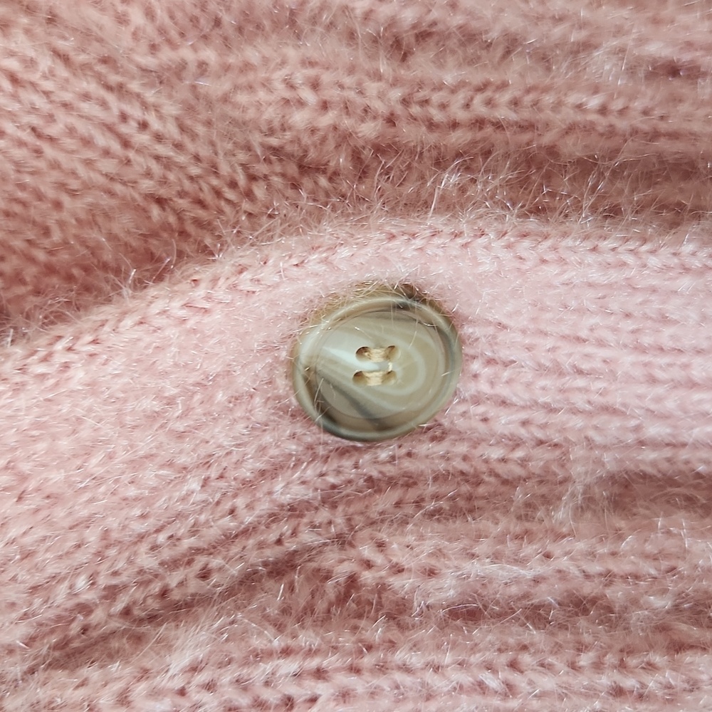 Eloquii Pink Cardigan Tank Top Set Fuzzy - Picture 10 of 12
